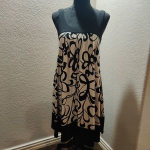 Black and White Dress